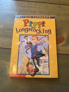 Pippi Longstocking by Astrid Lindgren Paperback - Picture 1 of 2