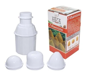 STAMPO ARANCINO 3IN1 FORMA ARANCINI SICILIANI TONDO OVALE PIRAMIDE - Imagen 1 de 3