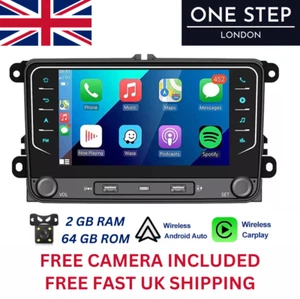 NEW For SKODA YETI SUPERB CarPlay Auto Stereo Radio Android Head Unit - CAMERA - Picture 1 of 11