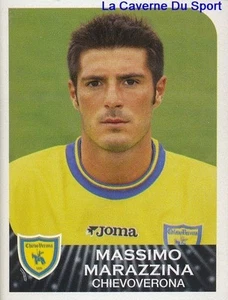 099 MASSIMO MARAZZINA ITALIA CHIEVO VERONA STICKER CALCIATORI 2003 PANINI - Picture 1 of 1