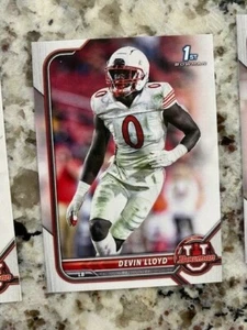 2022 BOWMAN UNIVERSITY 1st CARD UTAH DEVIN LLOYD #62 JACKSONVILLE JAGUARS - Imagen 1 de 1