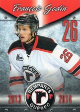 2013/14 Quebec Remparts - FRANCOIS GODIN