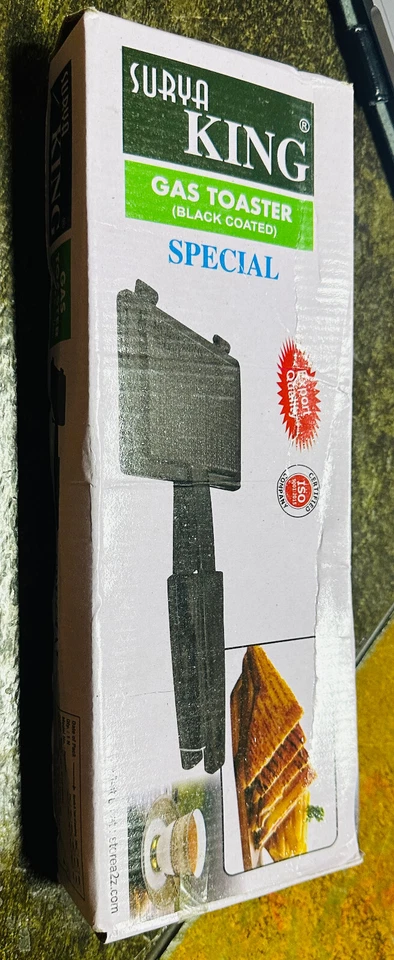 Sandwichera Antiadherente Tostadora de Gas Pan Asado Parrilla Clásica Foto 1 de 4