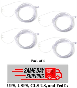 Medline SuperSoft Oxygen Cannula Adult, 7' Tubing, 3 Pack HCSS4514S - Picture 1 of 4