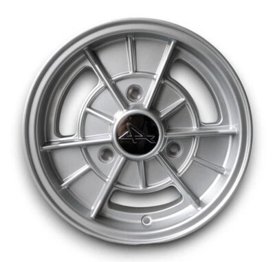 Jantes En Alliage Léger A110 Style Argent Pour Renault R16 5x13 ET 24 - Photo 1/3