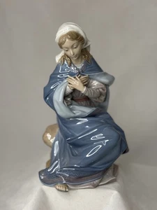 Lladró "Jungfrau Maria" Krippenfigur #1387 von Salvador Furio Top Zustand - Bild 1 von 6
