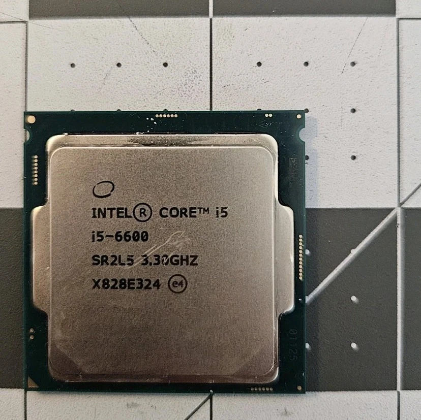 Intel Core i5-6600 SR2L5 3.30GHz Quad Core LGA1151 6MB Processor CPU Genuine - Image 1 of 1