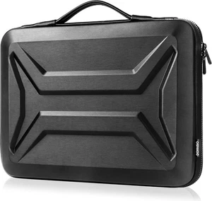 17" Shockproof Waterproof Laptop Sleeve with Handle Lightweight Hardshell Protec - Picture 1 of 7