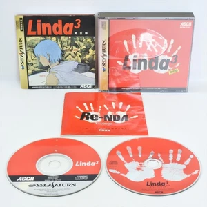 LINDA 3 CUBE KANZEN BAN Sega Saturn 2411 ss - Picture 1 of 16