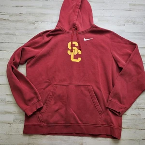 USC Trojaner Nike rot NCAA Team Hoodie Sweatshirt Herren XL (kleines Loch) - Bild 1 von 8