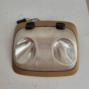 Ford DOME LIGHT Dual Lens Light TAN Crown Victoria Mustang Explorer 87-01 OEM - Picture 1 of 7