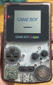 Atomic Purple Nintendo Game Boy Color Console! Works! 