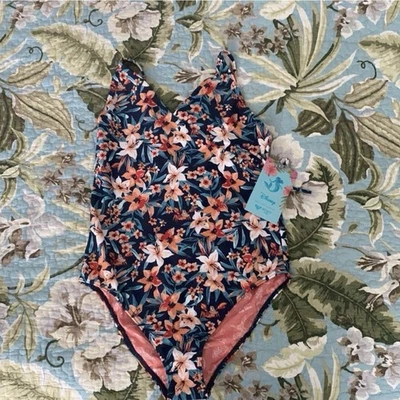 Nuevo con etiquetas Traje de baño de una pieza Roxy X The Little Mermaid Sebastian Foto 1 de 4