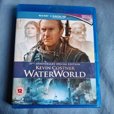 Waterworld Blu-Ray (2015) Kevin Costner, Reynolds (DIR) cert 12 20th anniversary - Image 1 of 3