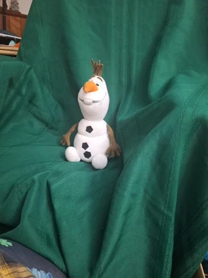 New Disney Store Authentic Frozen Olaf Snowman 12" Plush Stuffed Animal Toy  - Image 1 of 3