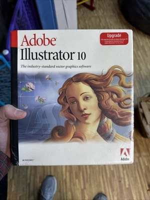 Adobe Illustrator 10 for Windows Brand New, Factory Sealed - Image 1 of 4