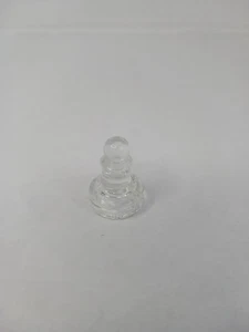 Clear Glass Pawn Chess Replacement Piece Tabletop Board Game - Picture 1 of 1
