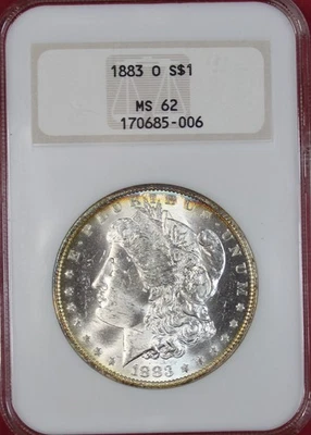 Dólar Morgan 1883-O NGC MS62 Foto 1 de 4