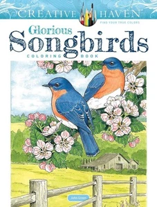 Creative Haven Glorious Songbirds Coloring Book by John Green (English) Paperbac - Picture 1 of 1