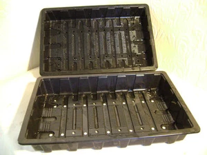 5 X FULL SIZE QUALITY SEED TRAYS WITH HOLES EXCELLENT VALUE XXXXXXXX - Picture 1 of 12