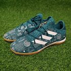 Adidas Gamemode Knit PB IN Earth Day Soccer Indoor Shoes Teal GY3534 Mens Size 9