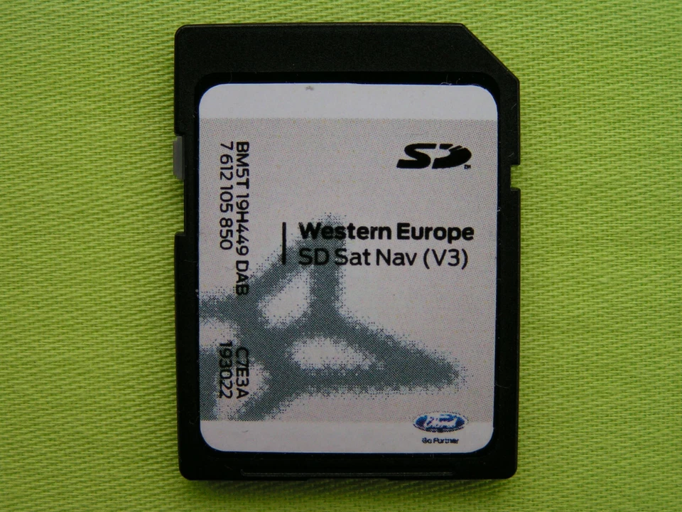 FORD SD CARD NAVIGATION SD SAT NAV V3 EUROPA 2013 RANGER ECO SPORT KUGA FOCUS - Bild 1 von 1