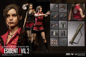 NAUTS x DAMTOYS DMS038 RESIDENT EVIL 2 Claire Redfield Classic Ver. 1/6 FIGURE - Picture 1 of 22