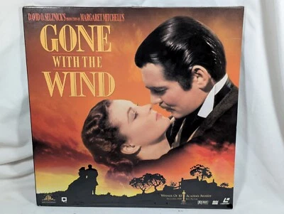 Gone With The Wind (Laserdisc, 1998) AC-3 Late Release, SEALED Foto 1 de 4