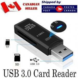 USB 3.0 SD Card Reader Memory Adapter For Micro TF SD SDXC SDHC MMC 512GB