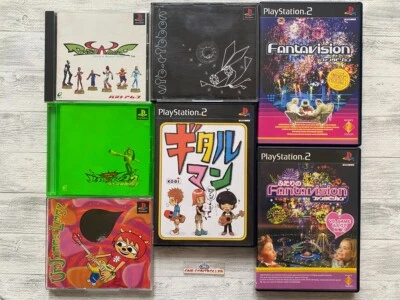 SONY PS 1 2 Bust A Move 1 2 & Um Jammer & vib-ribbon & Gitaruman & Fantavision - Image 1 of 4