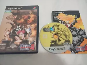 Metal Slug 4 PlayStation 2 PS2 Giappone regione bloccato venditore USA - Foto 1 di 11