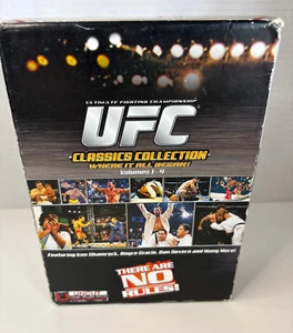 UFC Classics Collection DVD Box Set Volumes 1-4 Uncut Unrated - Bild 1 von 10