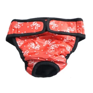 Washable Dog Diaper Female Pet Pant Reusable Puppy Pants M Size - Picture 1 of 4