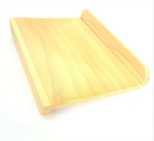 Backbrett-Schneidebrett 30 X 21cm mit 2 Anschlagleisten Holzstärke ca.1,2cm - Bild 1 von 3