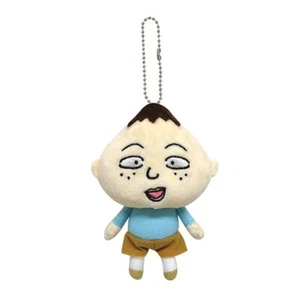 BRANDNEU Japan Chibi Maruko Chan Nagasawa Kimio Schlüsselanhänger Mini Plüsch Puppe 13 cm - Bild 1 von 3