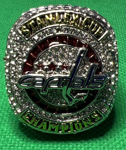 2018 Washington Capitals Alexander Ovechkin Stanley Cup Ring Size 11 Cover