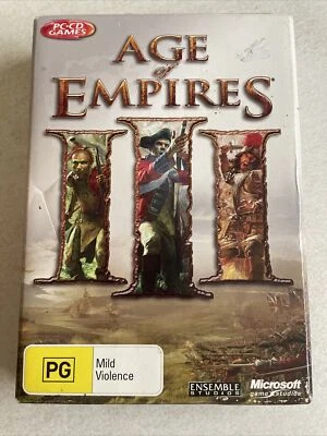 Age Of Empires III (PC DVD-ROM, 2005) COMPLETE - Image 1 of 4