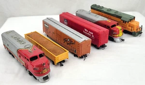 Bachmann HO Scale Not Tested Train Set Parts Multicolor Train Cars 6 Piece Set - Picture 1 of 17
