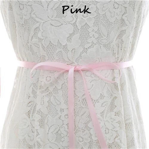 Cinturón de boda hecho a mano con cuentas de perlas fajas de novia para vestido de dama de honor de boda Foto 1 de 4