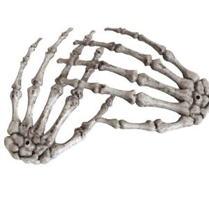 Skeleton Hand Halloween Skeleton Hands Plastic Fake Human Hand Bone  Party
