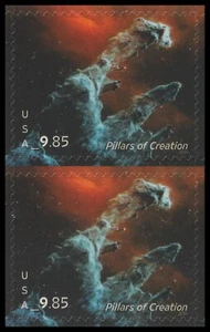US 5827 Priority Mail Pillars of Creation $9.85 vert pair MNH 2024 - Picture 1 of 1