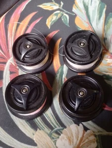 VINTAGE GARCIA MITCHELL SPOOL LOT.  #3 #3 #4 #6 MITCHELL Spools. Vintage Fishing - Picture 1 of 4