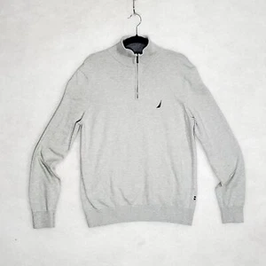 Suéter Pullover NAUTICA Navtech 1/4 Cremallera Para Hombre Talla S - Imagen 1 de 9