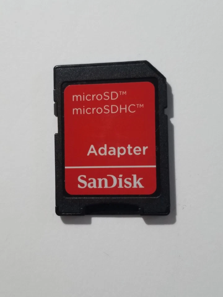 Original SanDisk Adapter für microSD Karte SDXC SDHC Speicher Laptop Chip Adapter - Bild 1 von 3
