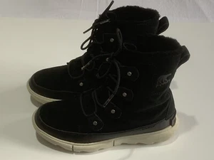 Sorel - Explorer Joan Waterproof Damen Stiefel schwarz Größe UK 7 / EU 40 - Bild 1 von 22