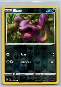 NM Ekans 033/073 Reverse Holo Champion's Path Pokemon 2020 - Bild 1 von 2