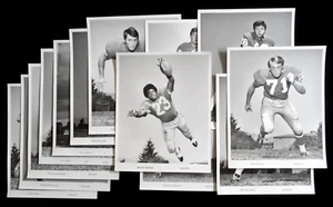 orig. 1970's OREGON DUCKS **Player Football PHOTO LOT x 13** AHMAD RASHAD++ - Picture 1 of 5