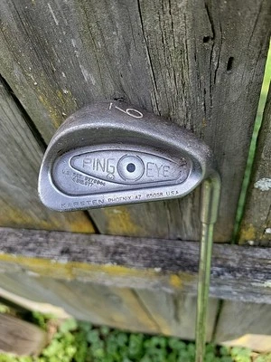 PING Eye 2 Black Dot 9 Iron RH Ping Stiff Steel Shaft Needs New Grip - Image 1 of 4