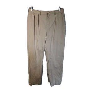 Pantalones Polo Ralph Lauren Para Hombre 34x32 Ethan Chino Negocios Informales Plisados Beige - Imagen 1 de 13