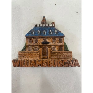 Williamsburg VA Souvenir Governor's Mansion Kühlschrankmagnet Sammlerstück - Bild 1 von 2